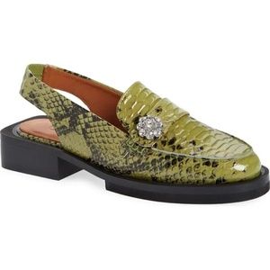 GANNI Slingback Loafers
